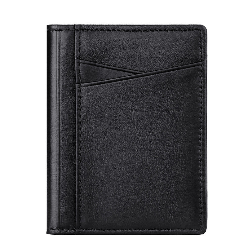 037S Slim Bifold Card Holder Cowhide Leather Passcase RFID Blocking Front Pocket Card Case 037S Slim Bifold Card Holder Cowhide Leather Passcase RFID Blocking Front Pocket Card Case